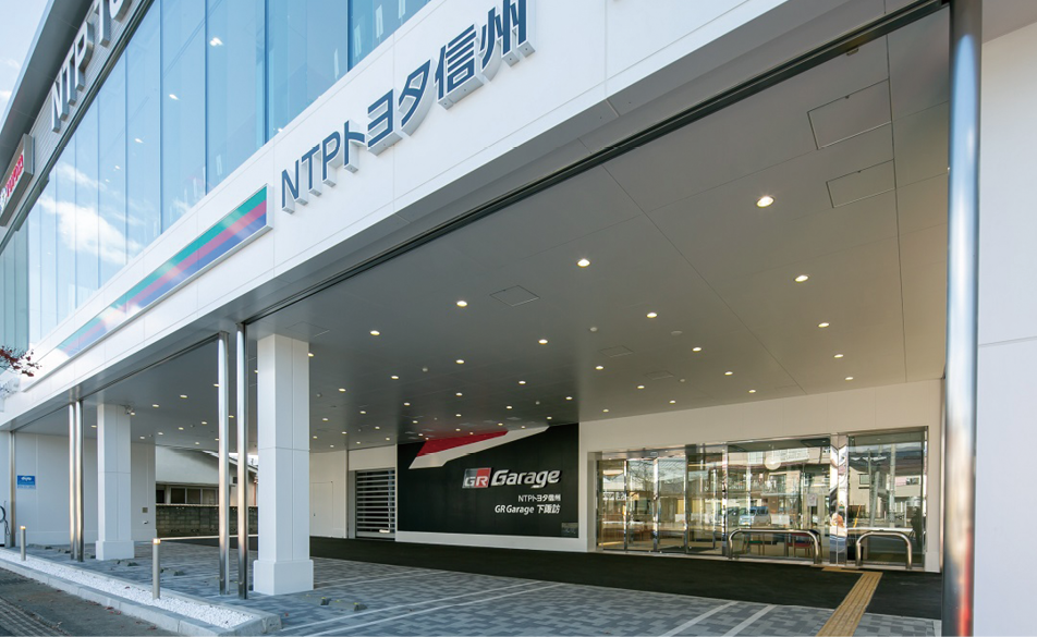 令和3年NTPトヨタ信州㈱下諏訪店改築工事 当社施工