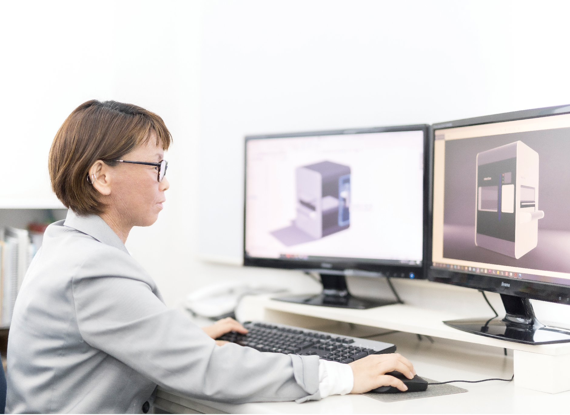 3DCADで工業デザイン